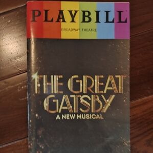 The Great Gatsby Playbill